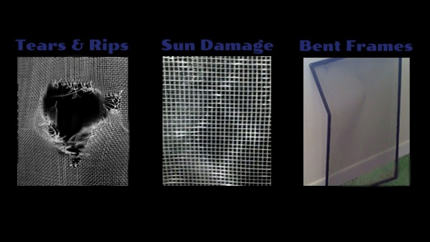 Window Screen Replacement Baton Rouge, Livingston, Prairieville